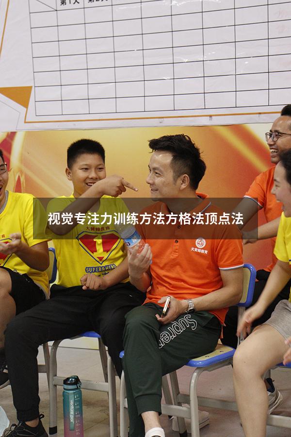 视觉专注力训练方法 方格法 顶点法